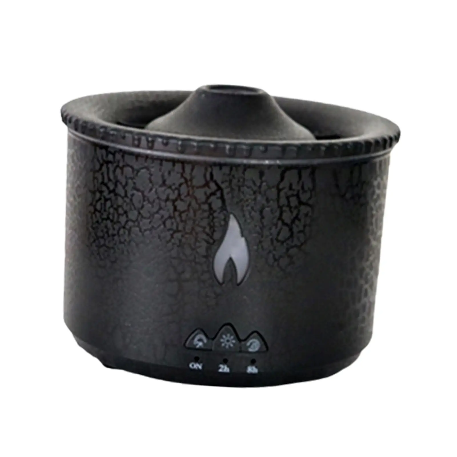 Low Noise Auto Shut Off Led Night Light Essential Oil Flame Diffuser For Desktop Living Room Dorm Office