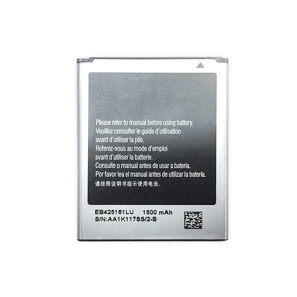 Аккумулятор EB 425161 LU 1500 мАч для Samsung Galaxy s3 mini i8190 i699 Ace 2 i8160 S7562 S7562I S7568 i8190N S7560(M) S7580 i739