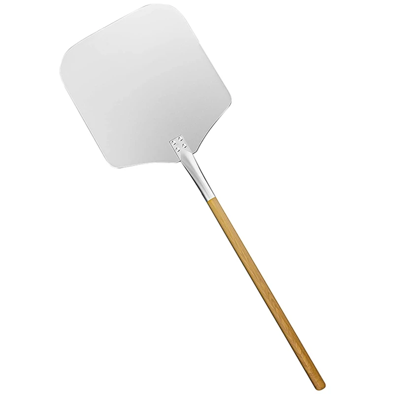 

Best Pizza Pusher, Pizza Peel Made Of Stainless Aluminum (90Cm) - Practical And Solid Thread, Pizza Lifter With Rounded Edges