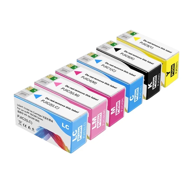 Картридж PJIC1 PJIC2 PJIC3 PJIC4 PJIC5 PJIC6 с пигментными чернилами Женский картридж для Epson