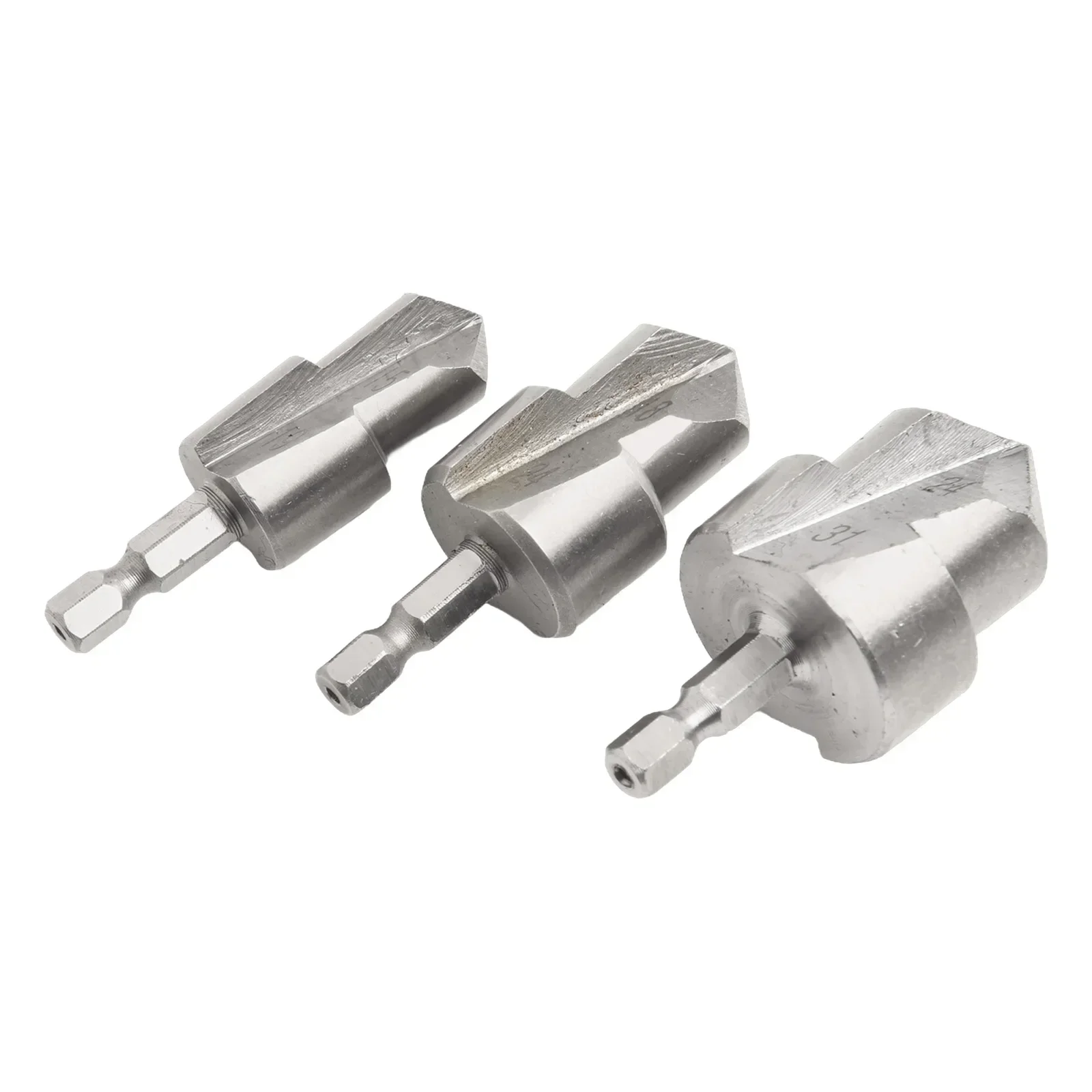 3 шт. PPR подъемное ступенчатое сверло с шестигранным хвостовиком инструмент для