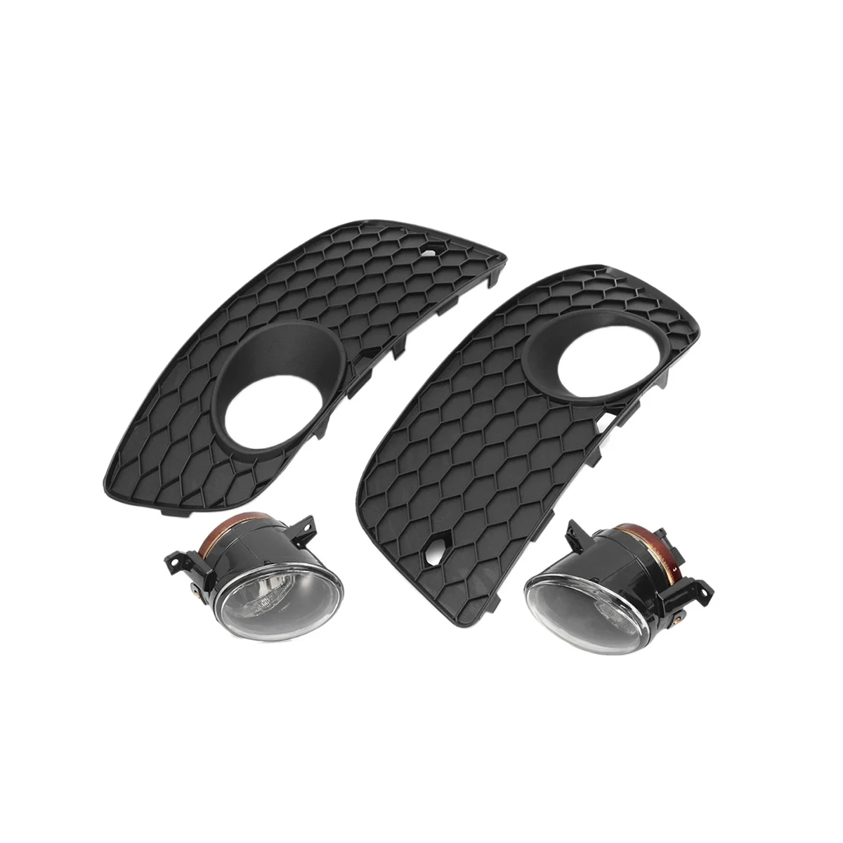 Галогенная противотуманная фара и решетки для переднего бампера 1 комплект