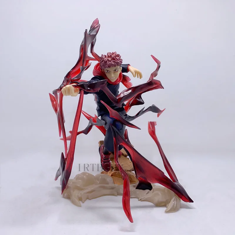 

19CM Anime ZERO Jujutsu Kaisen Figure Itadori Yuji Black Flash PVC Action Figure Collection Model Decoration Toys Doll Kid Gifts