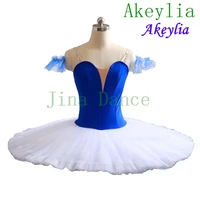 without decoration blue bird classical ballet tutu women show stage red professional pancake platter stage ballet dress for sale