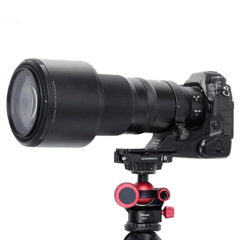Фото Кольцо-адаптер Ishoot для крепления объектива к штативу для Nikon Z 180-600 мм F5.6-6.3 VR, быстросъемное кольцо для камеры, аксессуары №5