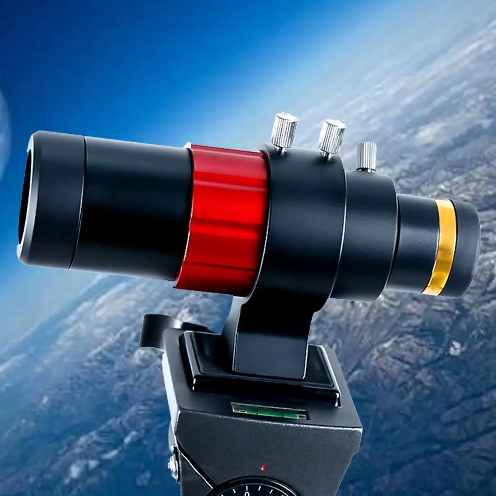

for Astronomical Lightweight Telescope Compact 32mm Guide Scope with Bracket Dust-Proof Durable for Astronomical