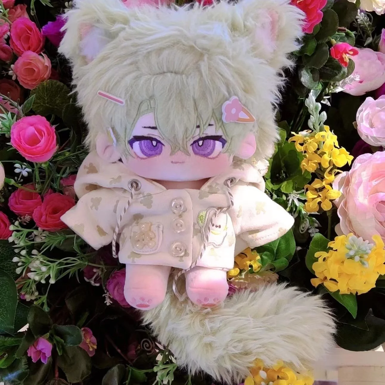 

Ограниченная игра, звезды нашего магазина Косплей Tomoe Hiyori Plushie фигурка модели талисман кукла 20 см коллекция фанатов кукла без одежды
