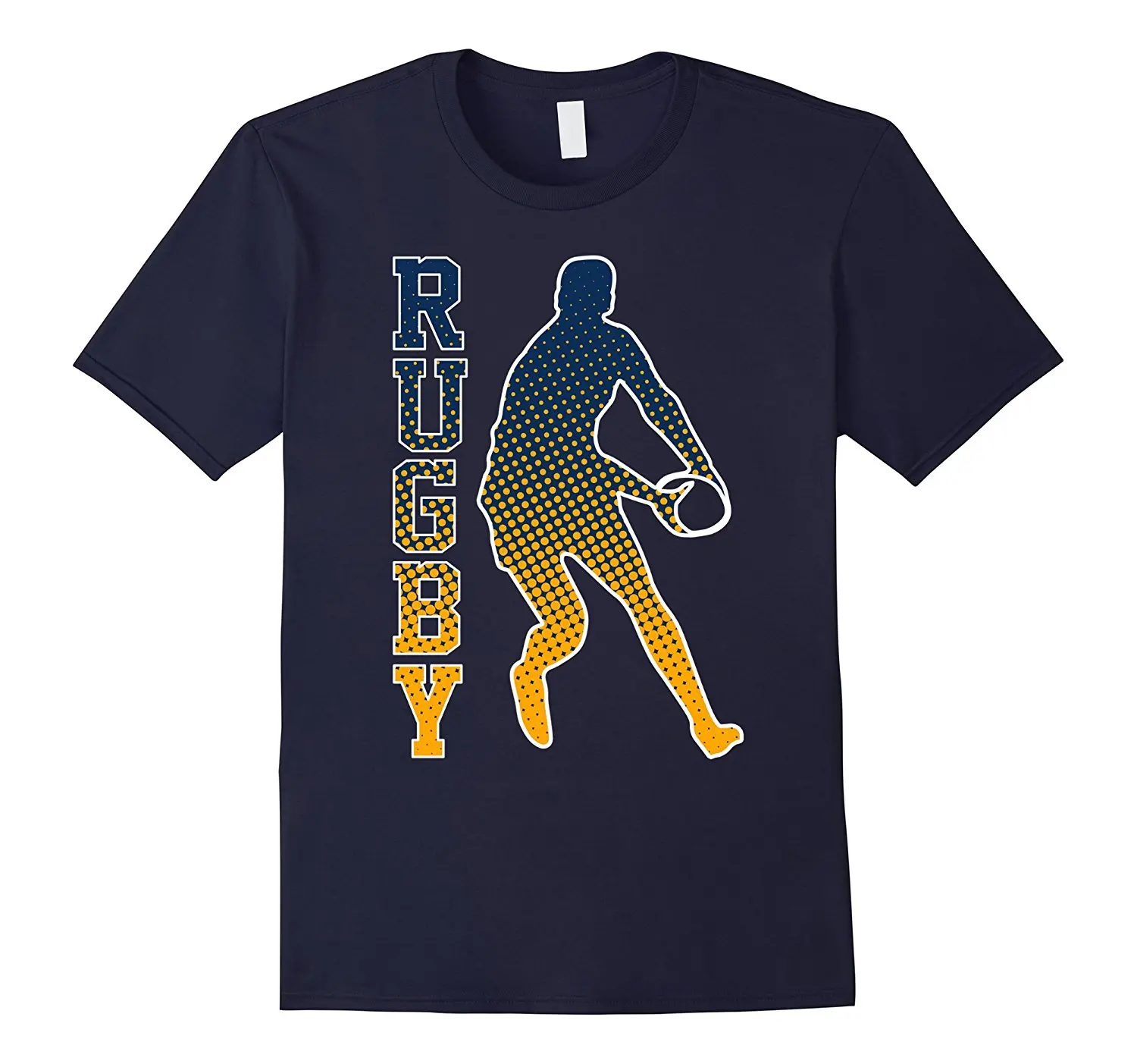 

Fashion Rugby T-Shirt 100% Cotton O-Neck Summer Short Sleeve Casual Mens T-shirt Size S-3XL