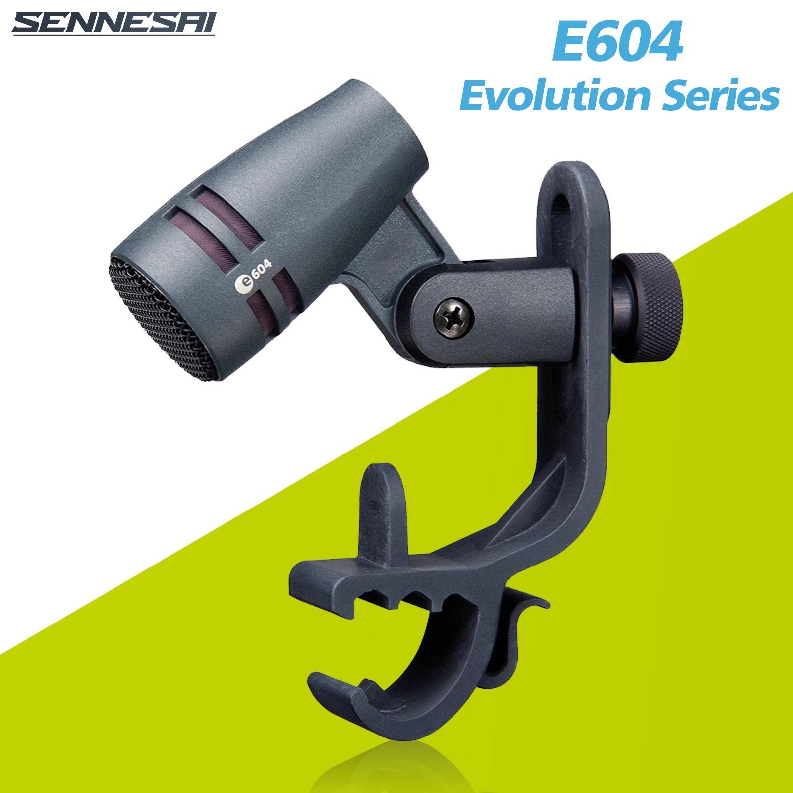 Барабанный микрофон E604 Tom Snare e604 кардиоидный серии Evolution с креплением на зажиме