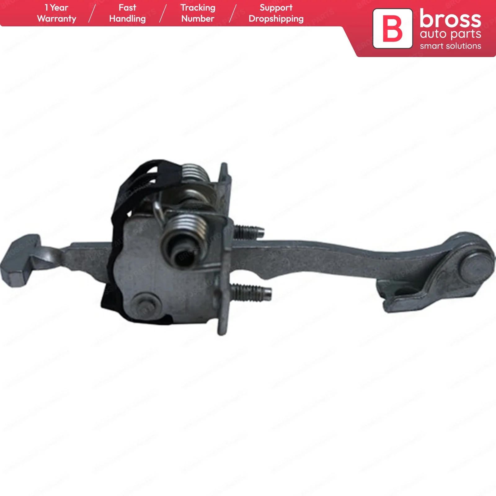 

Bross Auto Parts BDP714 Front Door Hinge Stop Check Strap Limiter 5160245 for Vauxhall Vectra B 2003-2008; Signum 2003-2008
