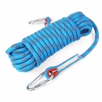 1020m 12mm professional rock climbing cord outdoor hiking rope high strength safety sling cord rappelling rope equipment tool