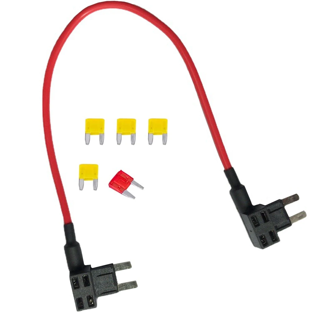 

Автомобильный адаптер предохранителей держатель Автомобильный адаптер-переходник ACS автомобильный жгут проводов 14AWG держатель предохрани...