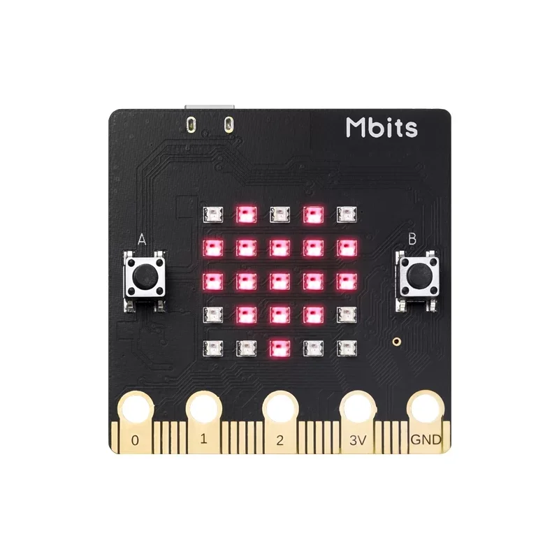 

Mbits ESP32 Dev Board BBC Micro:bit V2, замена обновленной вспышки 16M 8M RAM 5x5 RGB светодиодный для царапин 3,0 Arduino MicroPython