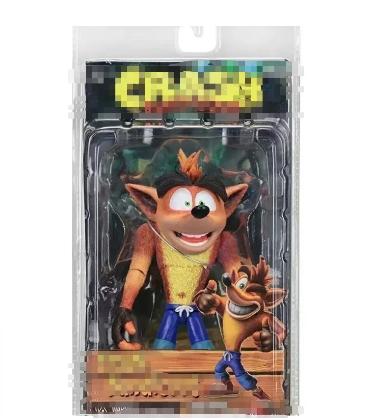 Фото Новая фигурка Тотаку PS, модель игрушки Crash Bandicoot, цветная краска, коллекции экшн-фигурок в розничной упаковке №1