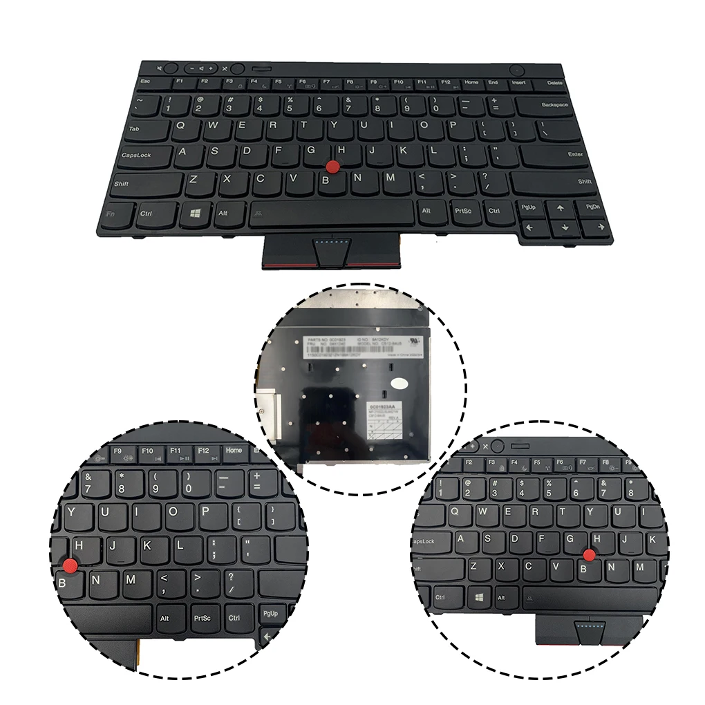 

Laptop Keyboard Modification Inputting Component English Keypad Efficient Computer Accessory Keyboards Replacement for T430