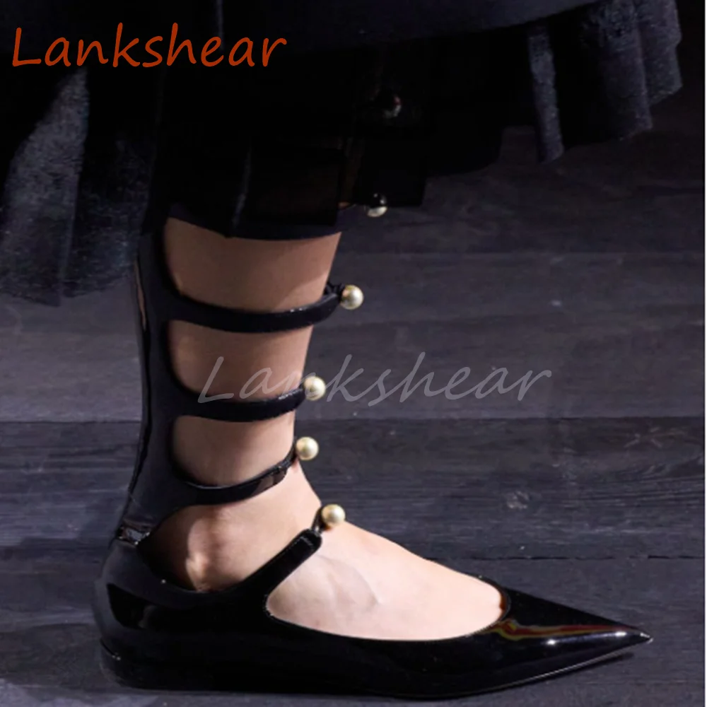 Женские босоножки с жемчужинами в странном стиле модная модельная обувь