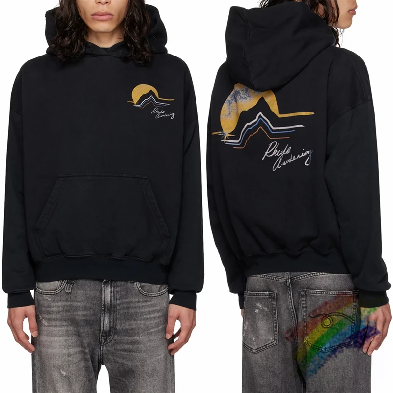 

Мужская/Женская Повседневная Толстовка Оверсайз, с капюшоном