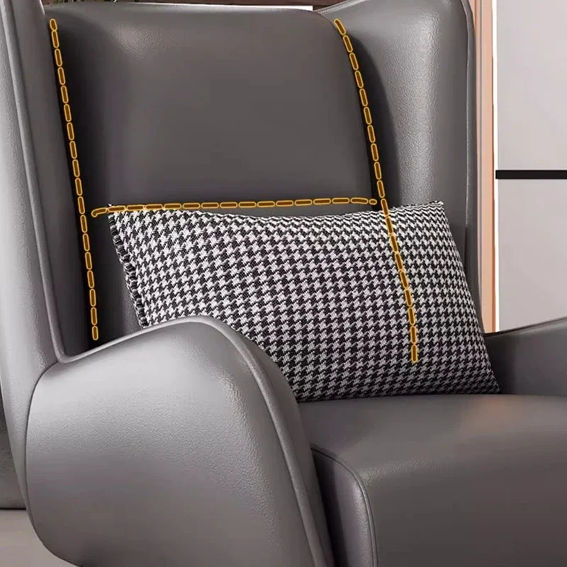 Стулья для гостиной с кожаными ножками диван Contemporain стулья ленивым полом