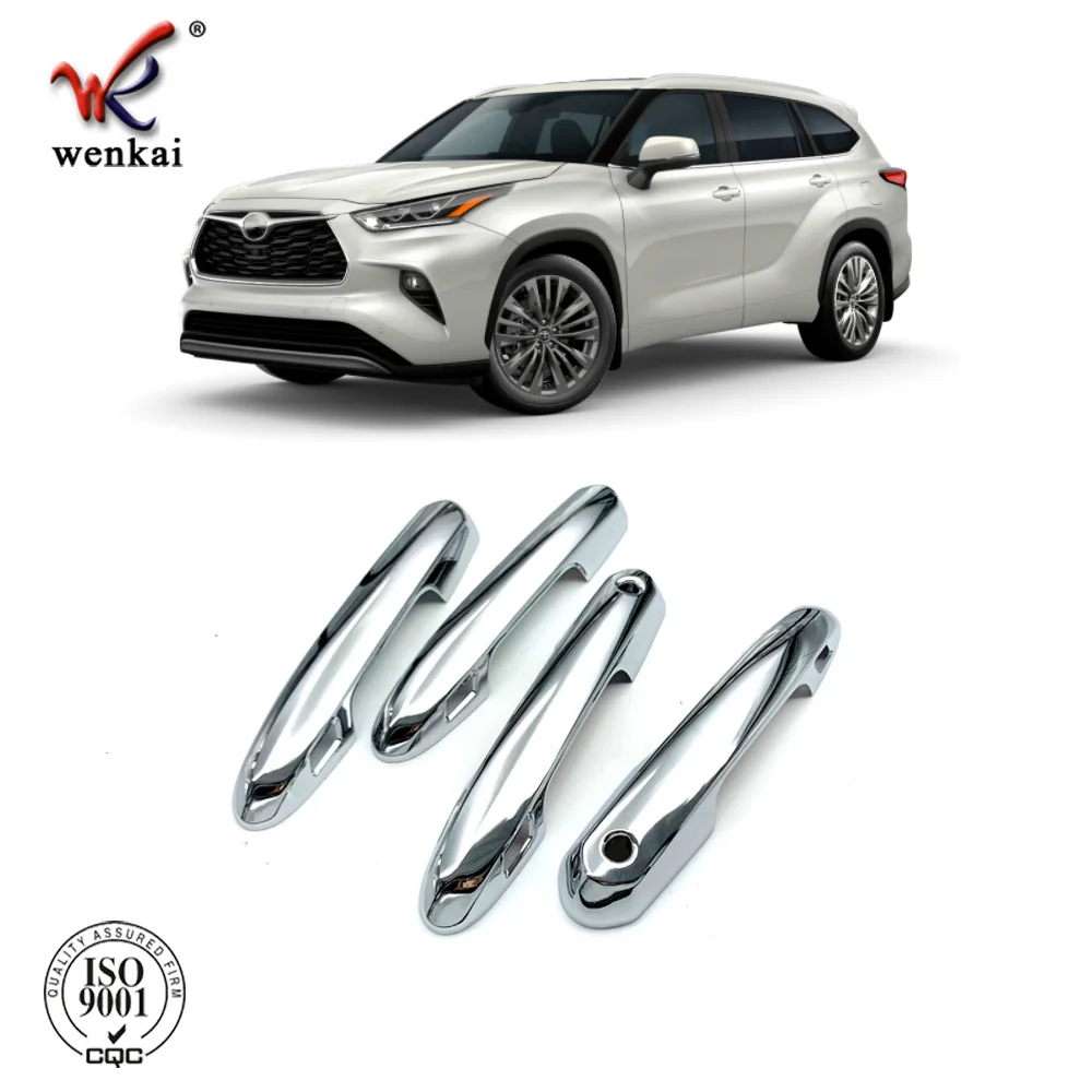 

Car Stickers For Toyota Highlande 2022 High-quality Abs Chrome Door Handle Cover