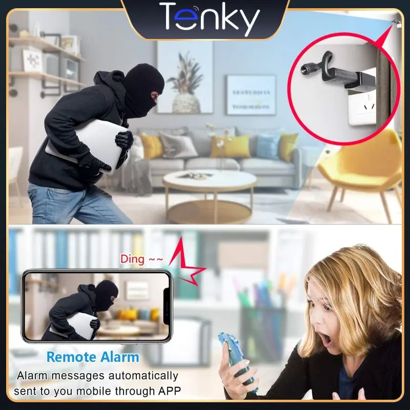 

Mini 1080p Wireless Wifi Camera Wifi Wireless Usb Monitor 120 Degrees Remote Control Camcorders Motion Detection Mini Monitor