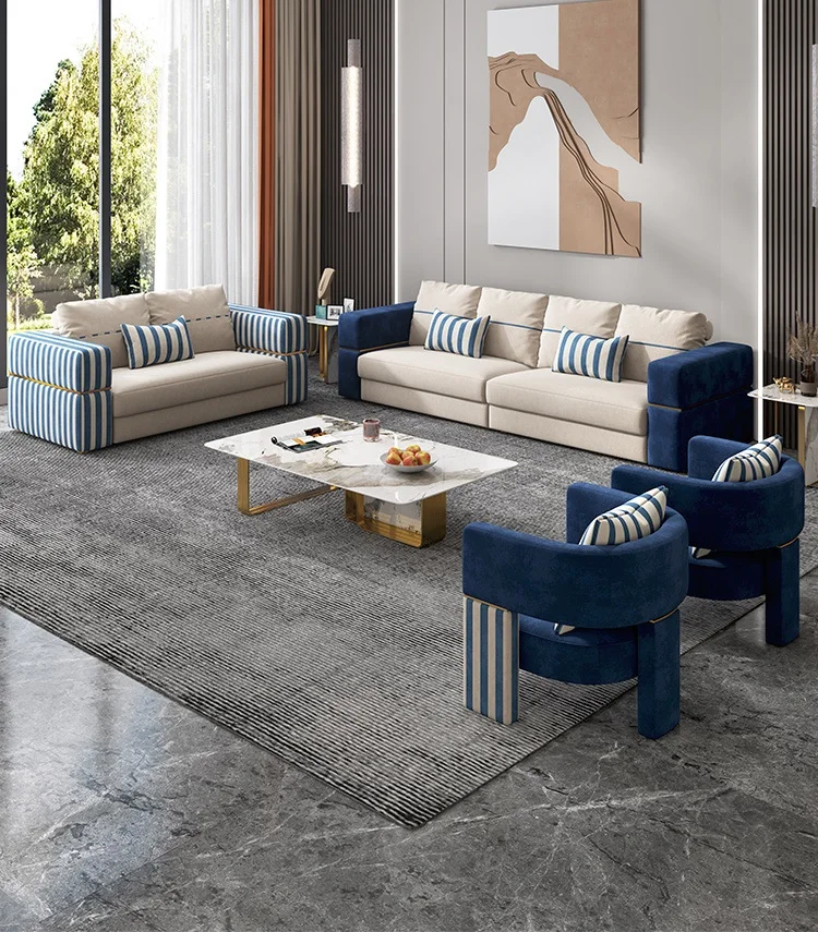 

Italienischen stil licht luxus matte stoff sofa designer modell zimmer unterwelt rot möbel hohe-ende villa sofa