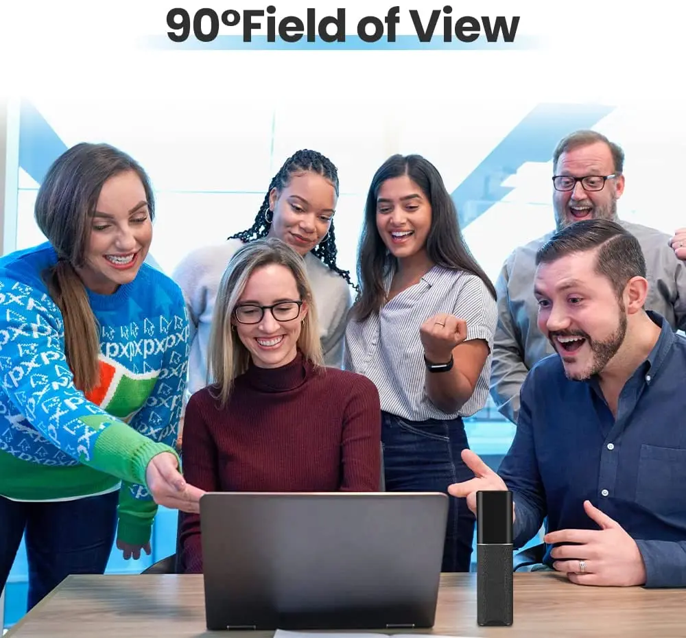 Вебкамера для отслеживания лица CM1000 с разрешением 2K @ 60fps все в одном 4 микрофонами