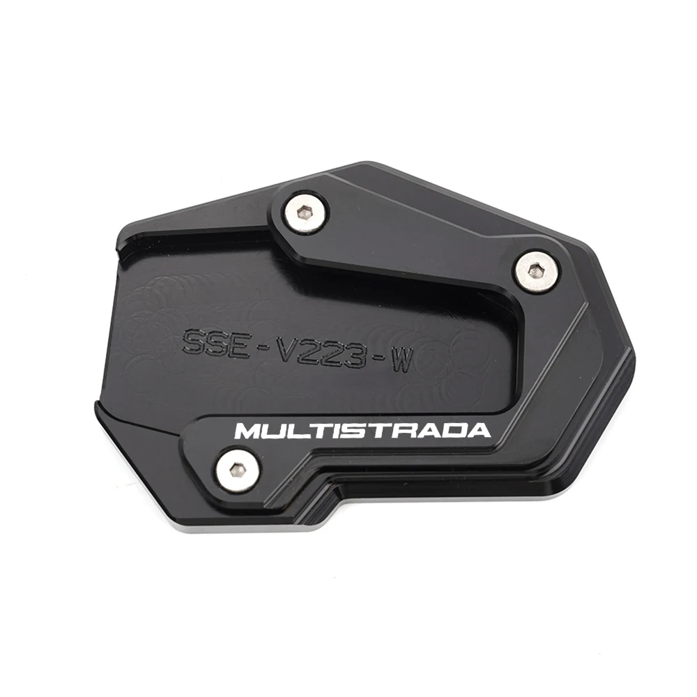 

2025 для Ducati Multistrada V2 V2S V4 V4S 950 1100 1200 S/GT 1260 S, подставка для мотоцикла с ЧПУ, боковая подставка, удлинитель, колпачки клапанов