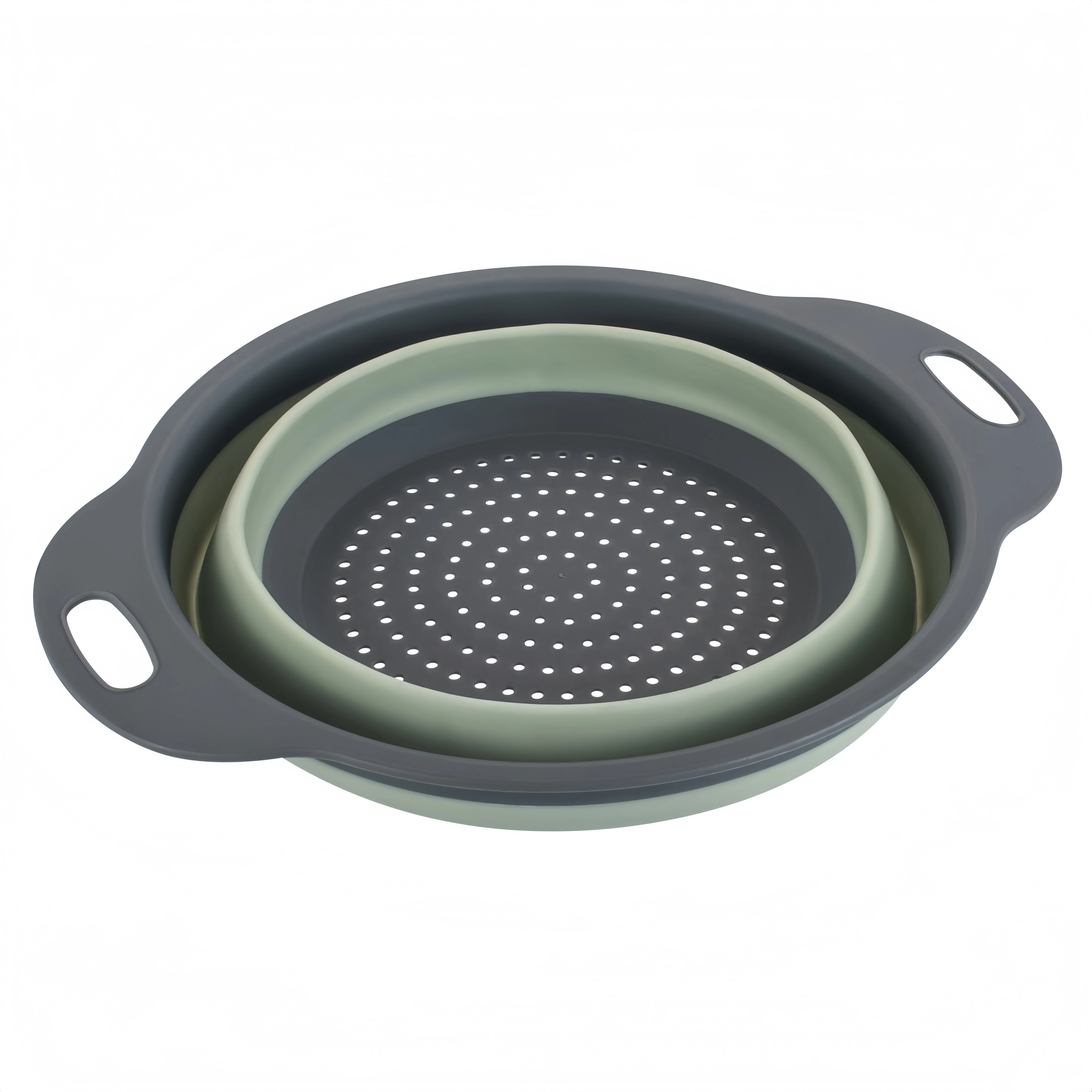 

Складной силиконовый дуршлаг 2 шт.