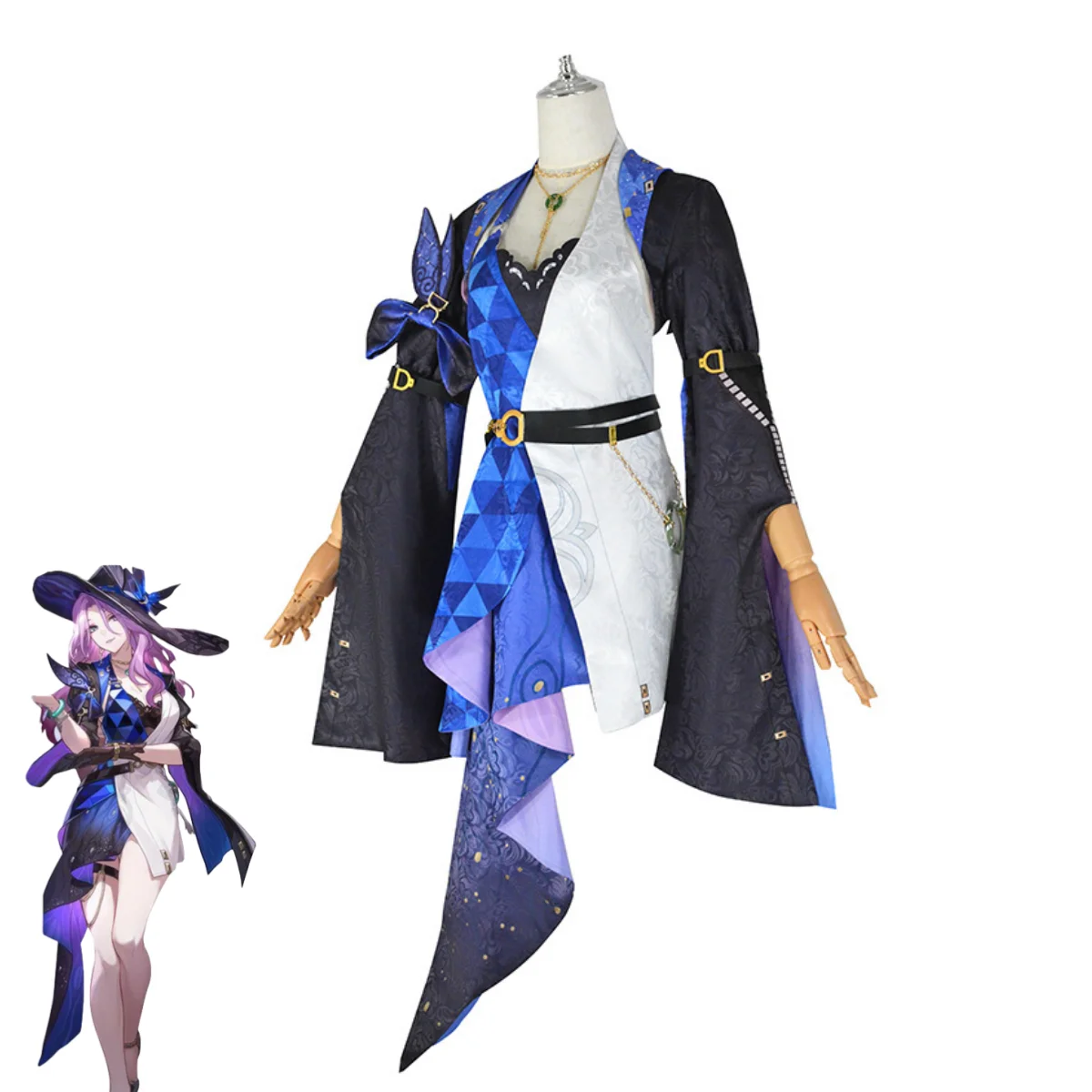 Женский костюм для косплея из аниме Игра хонкай: звезда рельс