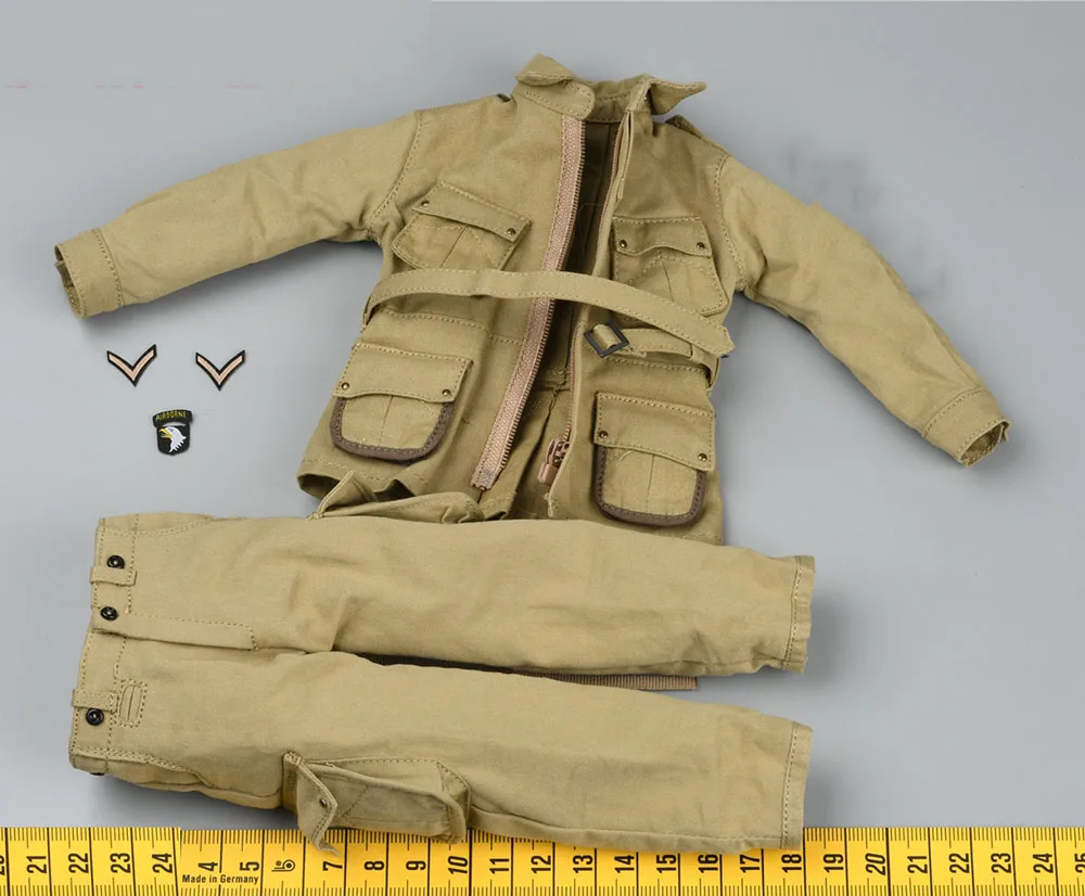 

Facepoolfigure 1/6 FP006 WWII US 101st Airborne Private 1st Battalion Ryan Battle Uniform Dress Suit Be For 12inch Action Figure