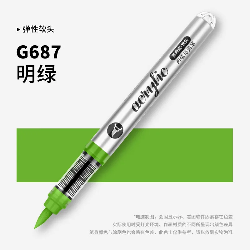 Жидкие акриловые маркеры 120 цветов