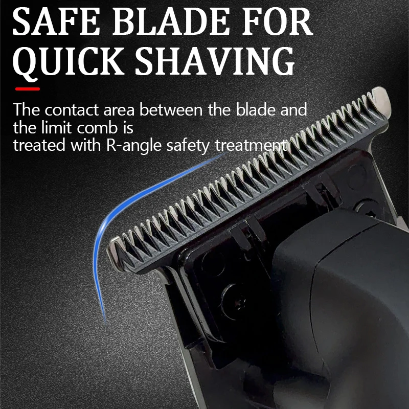 Мужская Профессиональная Беспроводная Машинка для стрижки волос от Kemei