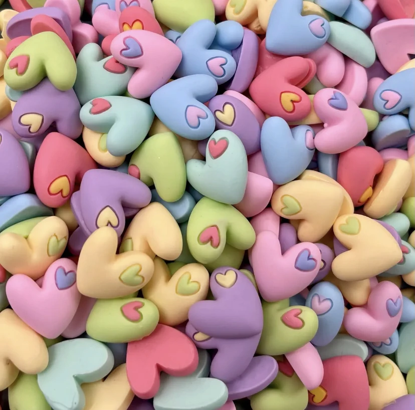

20pcs Phone Case Dotting Flower 6D Charms Macaron Color Art Design Rose Resin Refrigerator Decoration
