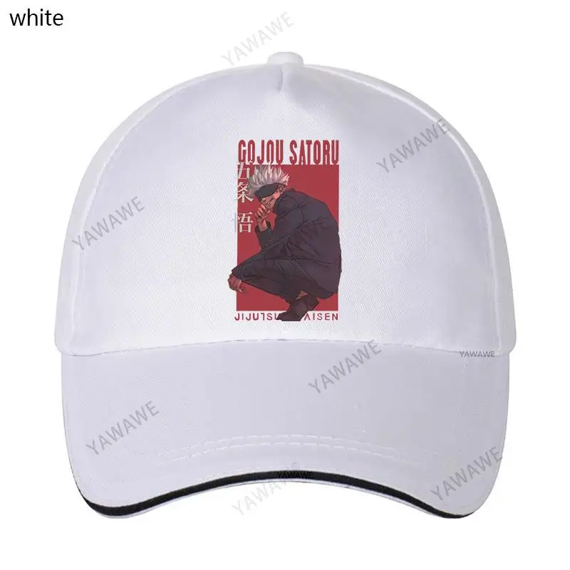 

Jujutsu Kaisen Ryomen Sukuna Snapback Cap Men Pre-shrunk Cotton Boyfriend Caps Yuji Itadori Baseball Cap Fishing Hat