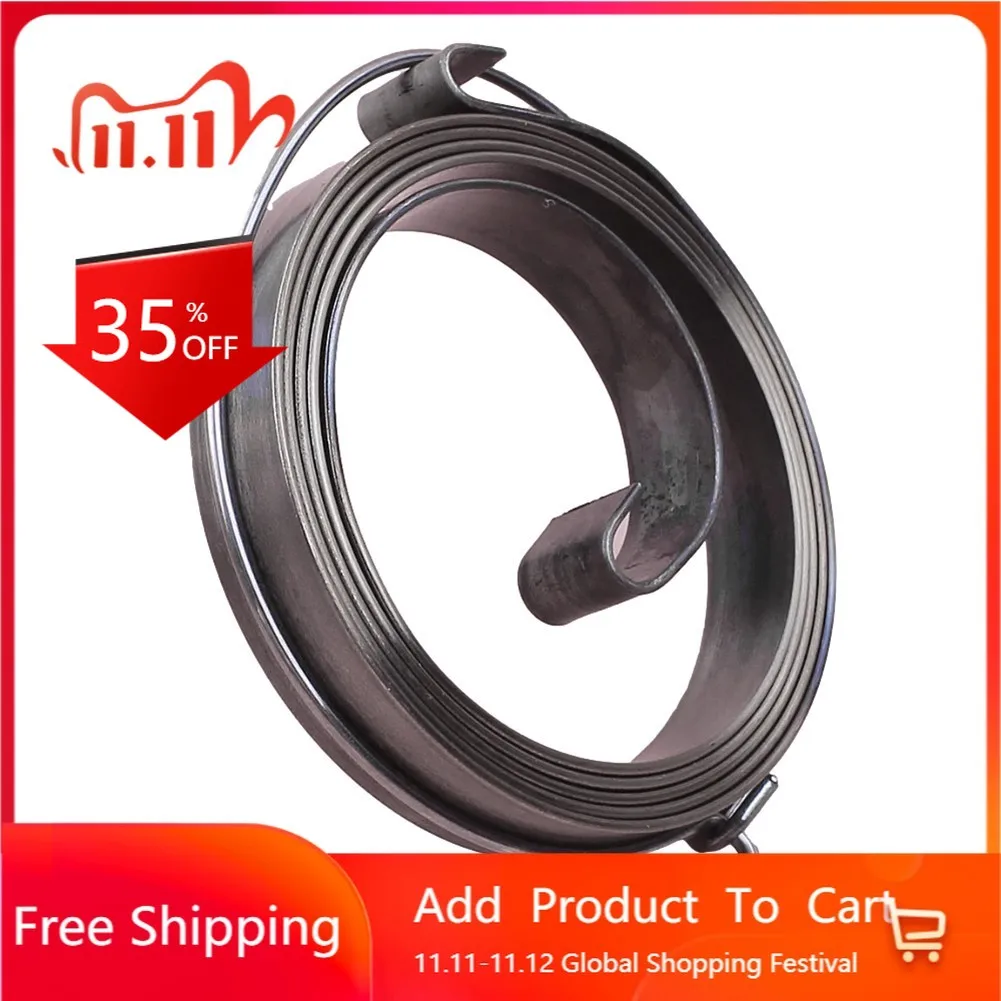 

1 шт. 5200 мм твердые звездочки с отдачей, высота пружины, простая стартовая пружина для китайской бензопилы 5800 52cc 58cc, запасные части