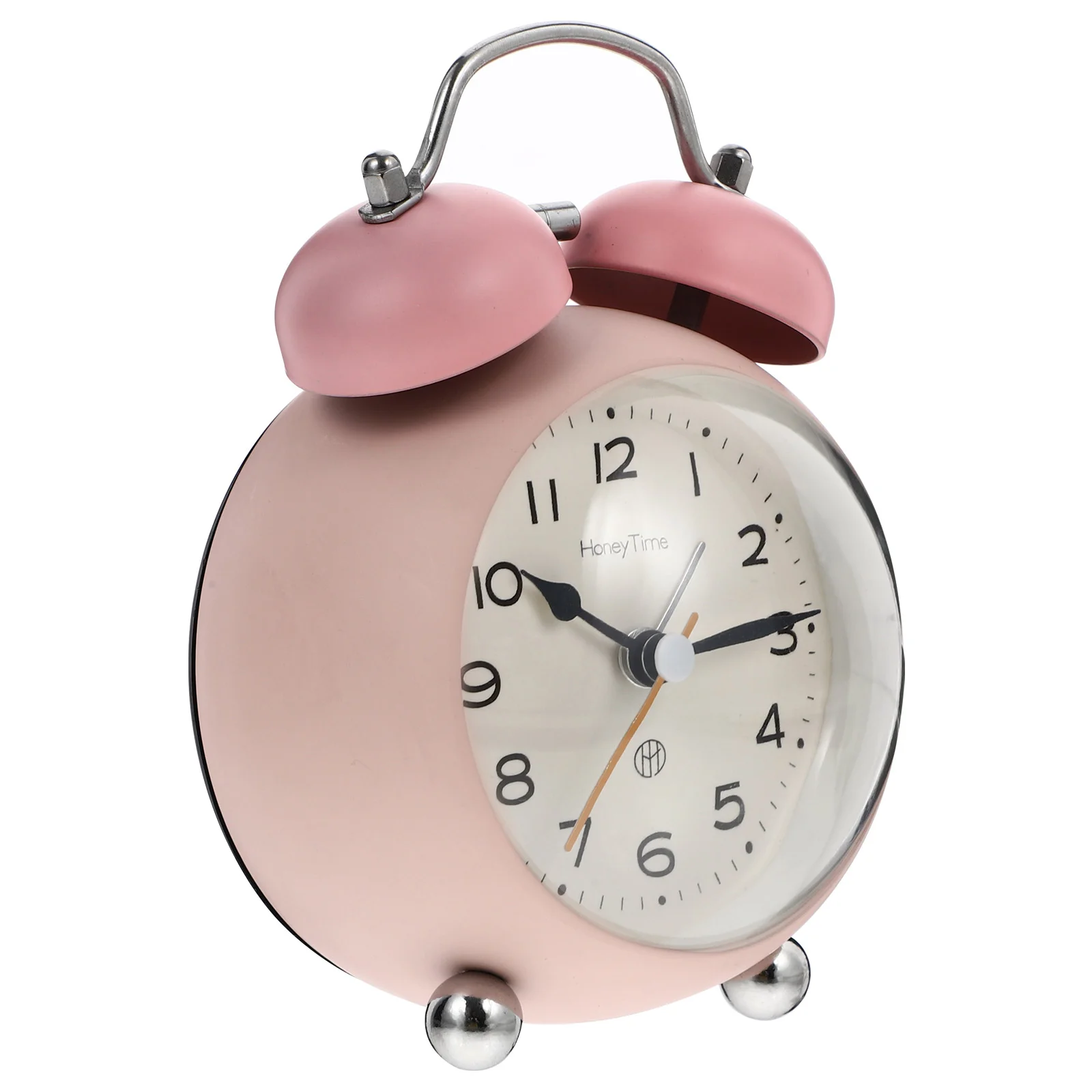 

Clock Alarm Bell Desk Desktop Metal Bedside Decorative Decor Clocks Twin Double Rustic Kids Bedroomlovely Silent Retro Vintage