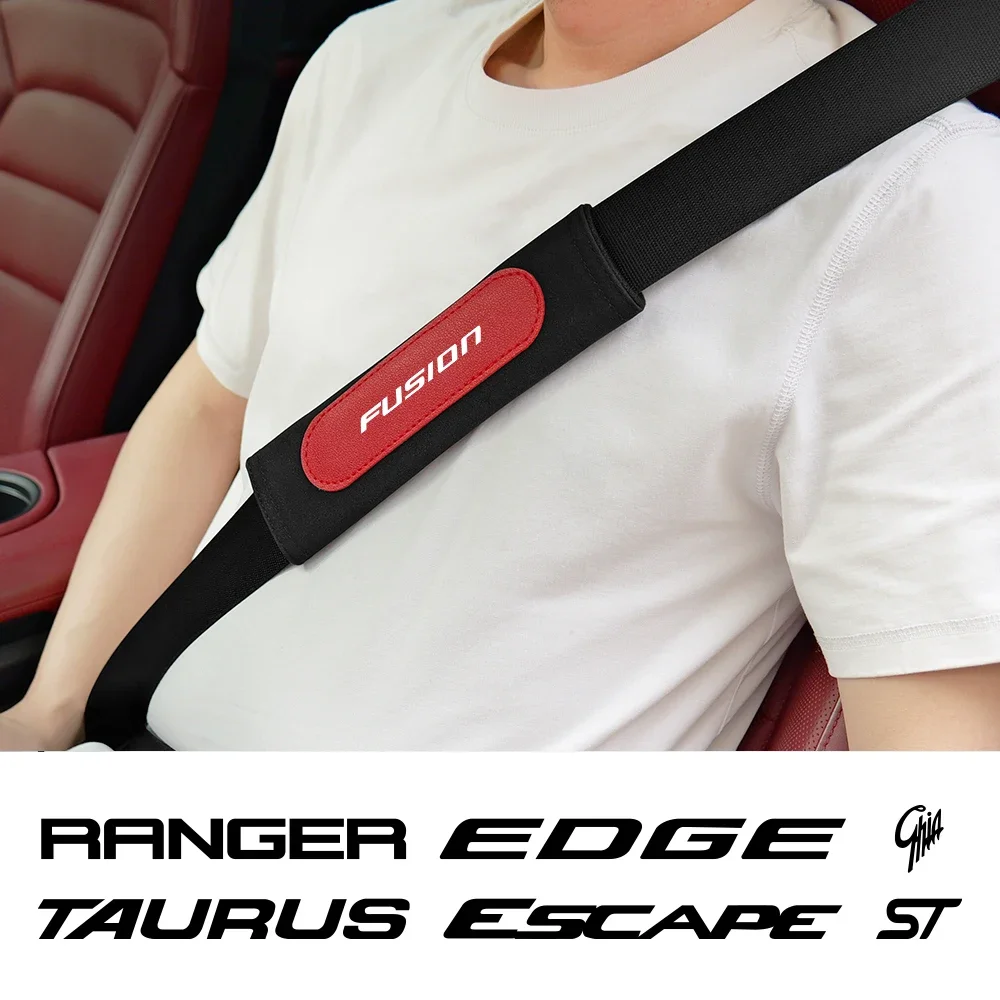 2 шт. Наплечные подушки для автомобильного ремня безопасности Ford Fusion Shelby Ranger Edge