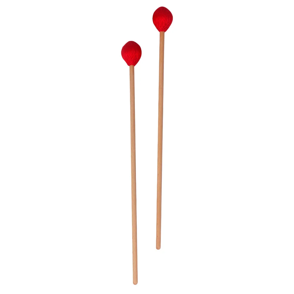 

2pcs Percussion Sticks Mallet Percussion Sticks Marimba Hammers Xylophone Mallets