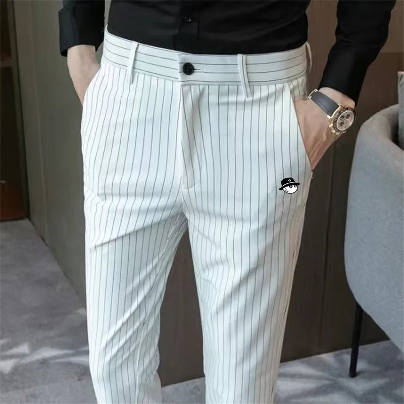 Golf Pants Spring/Summer Korea Men Golf Clothing Sports Quick Dry Golf Trousers man's Waist Elastic Trousers Golf Wear Men Pants
