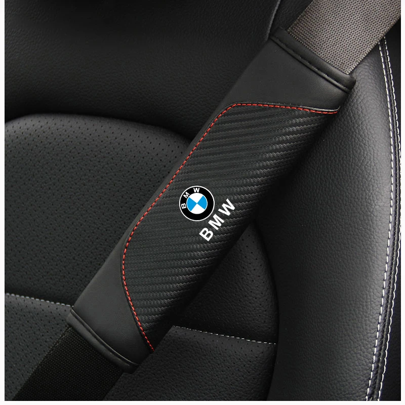 Кожаный автомобильный ремень безопасности из углеродного волокна защитный