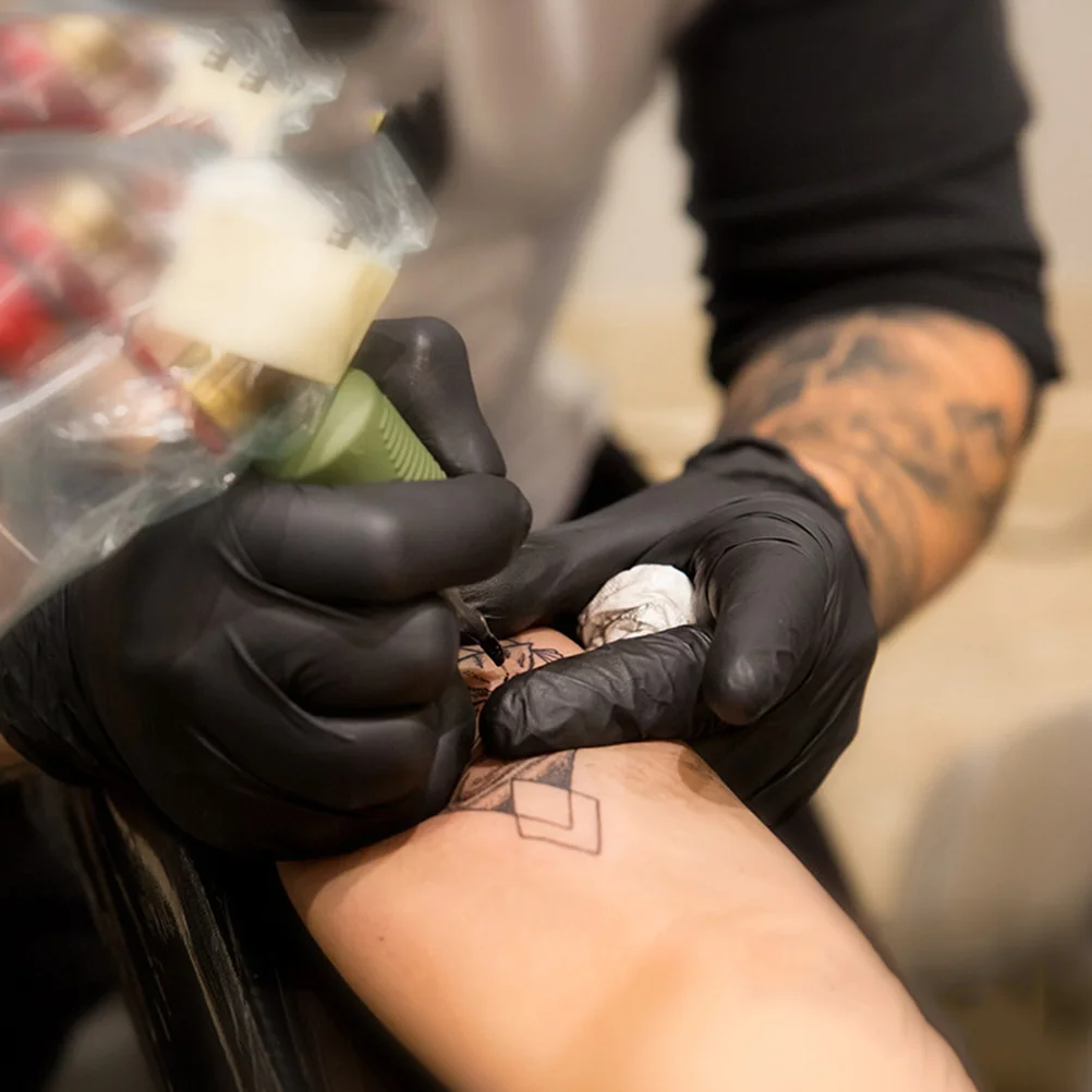 100 шт. латексные татуировки без пудры размер |