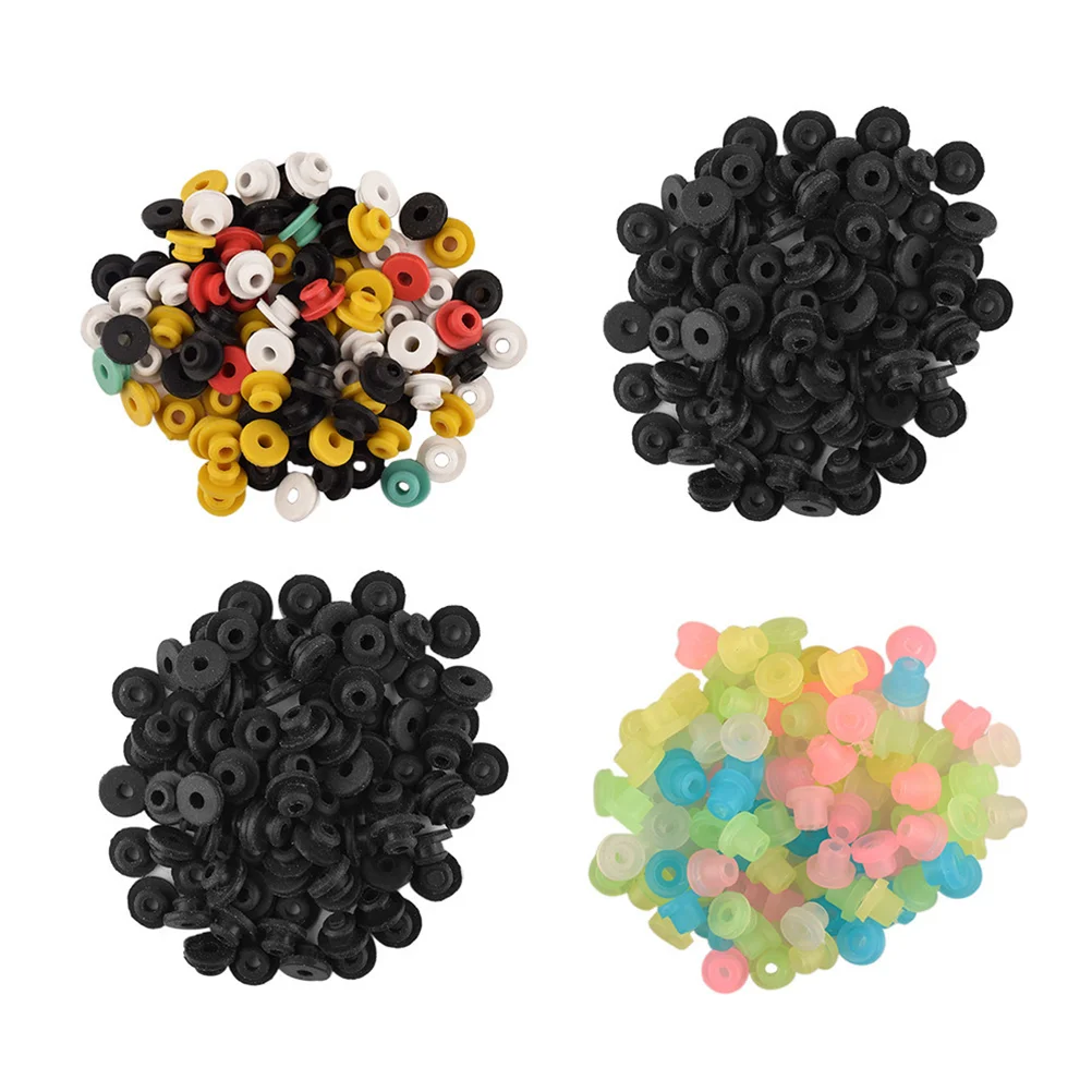 

400PCS Grommets Silicone Coil Machine Cushion Machine Parts