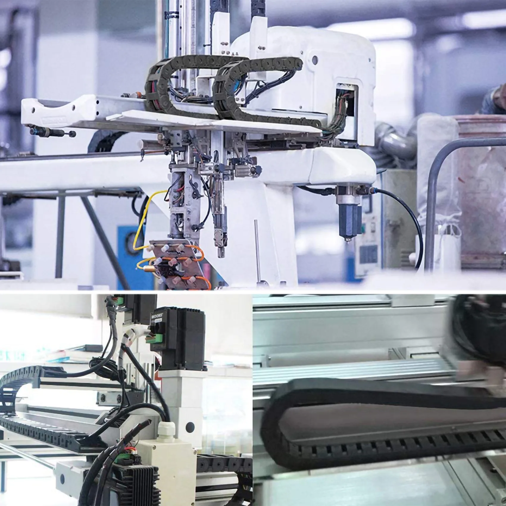 10 x 20 мм 1 м открывающаяся с обеих сторон пластиковая цепь для перетаскивания