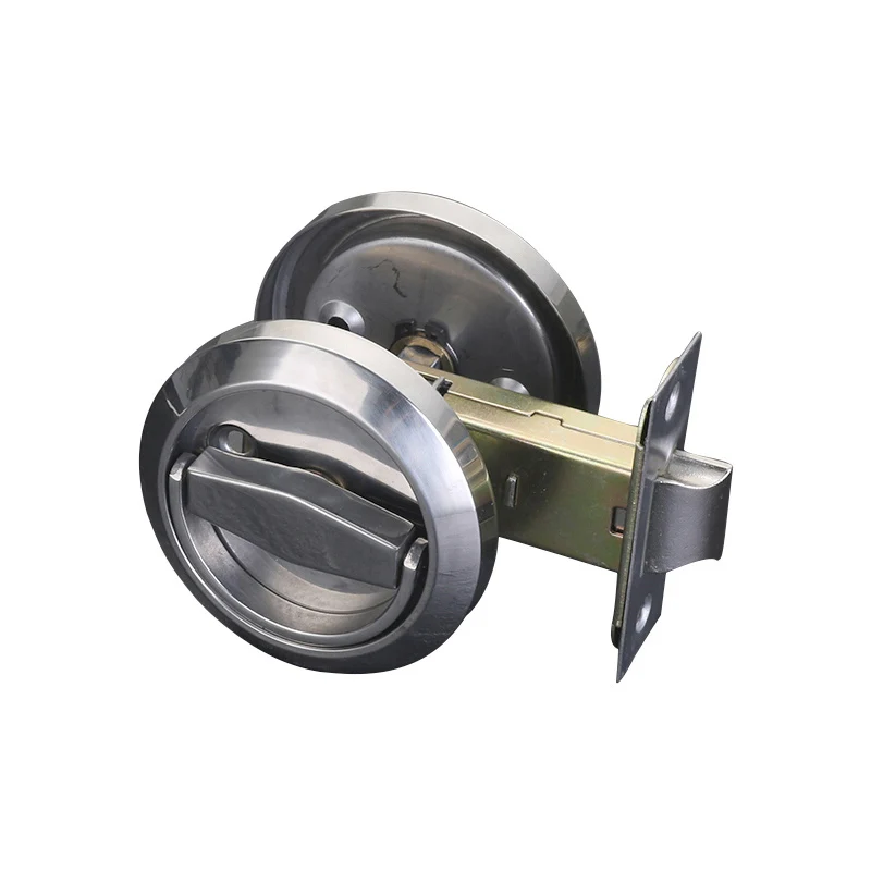 

Встроенный дверной замок из нержавеющей стали, огнестойкая ручка, невидимый механический наружный скрытый дверной замок