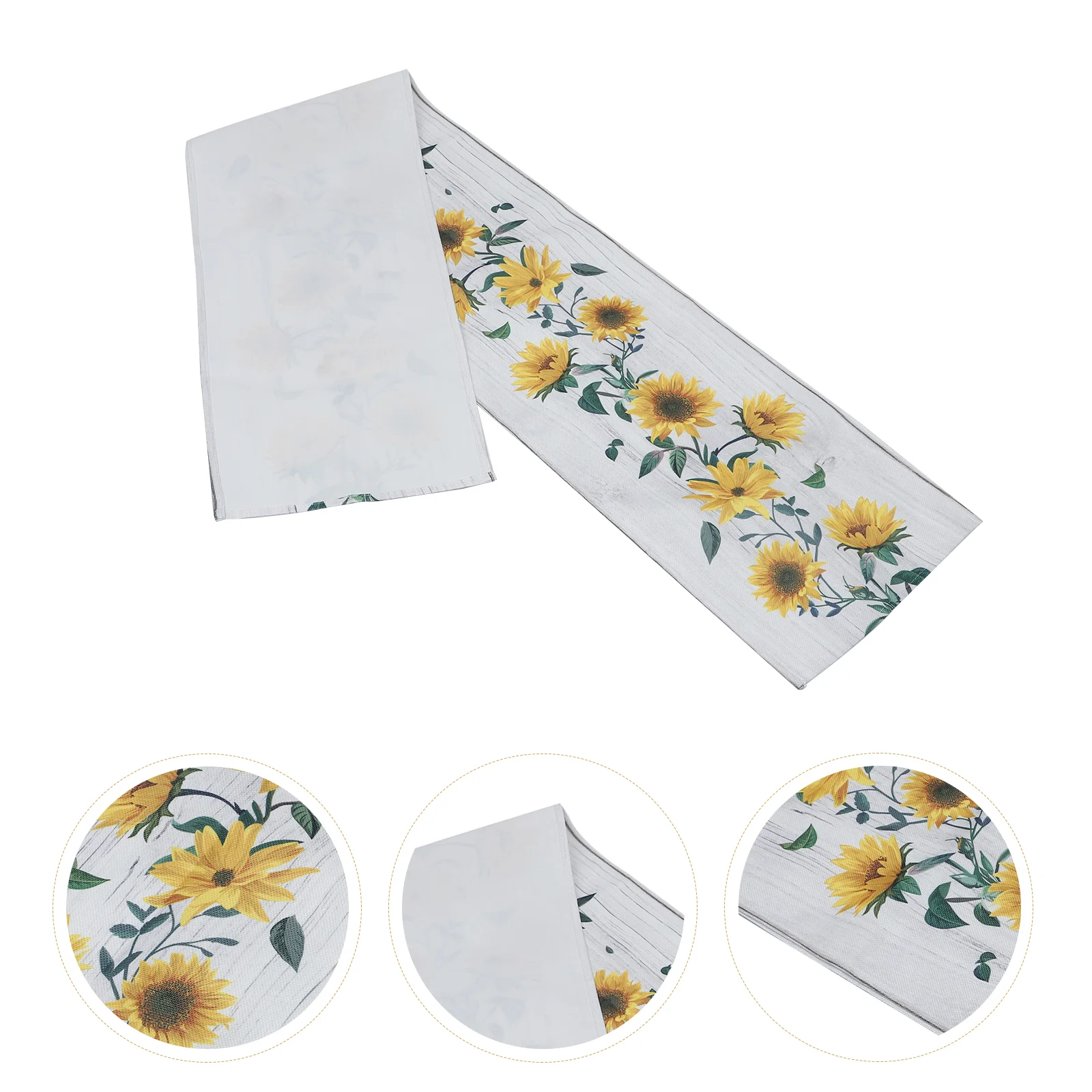 

1pc Decorative Pattern Tablecloth Table Runner Home Decor (Assorted Color)