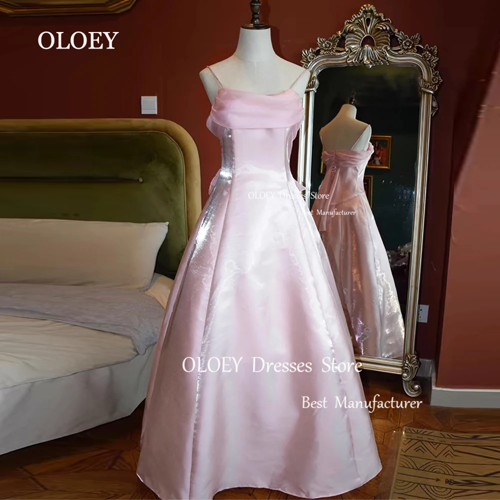 OLOEY ТРАПЕЦИЕВИДНОЕ платье для выпускного вечера на тонких бретельках женское