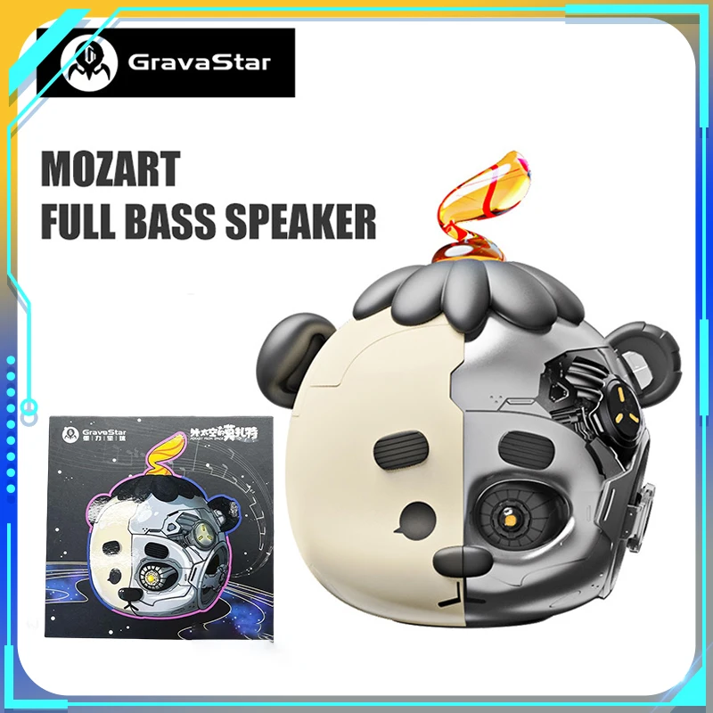 

Original Gravastar Mozart Wireless Bluetooth Speaker Tws Stereo Surround Hi-Res Hybrid Anc Gaming Speaker Bass Boost Party Gift