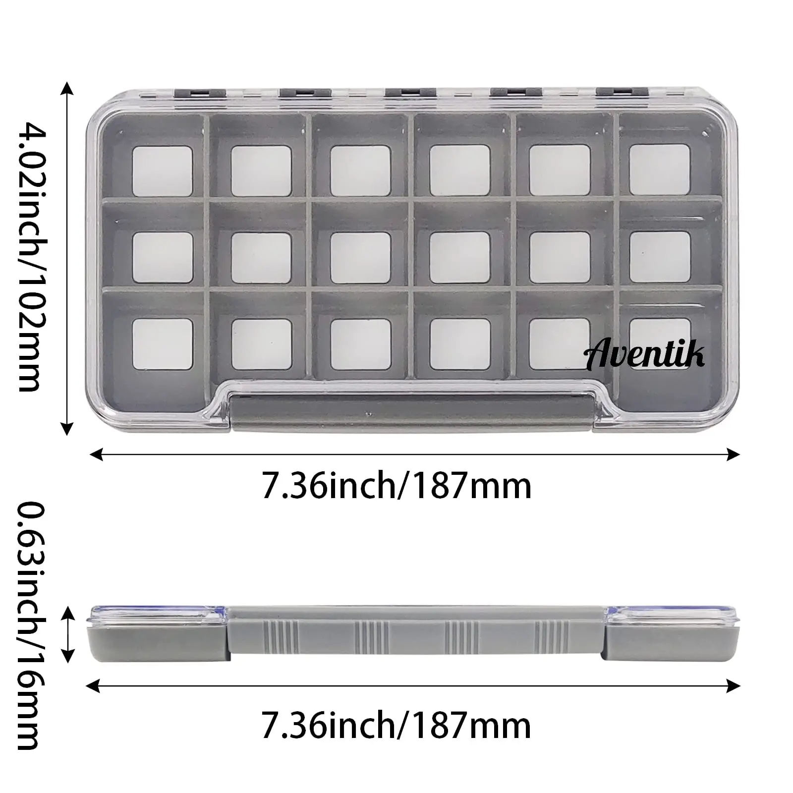 Водонепроницаемый бокс для хранения рыболовных снастей