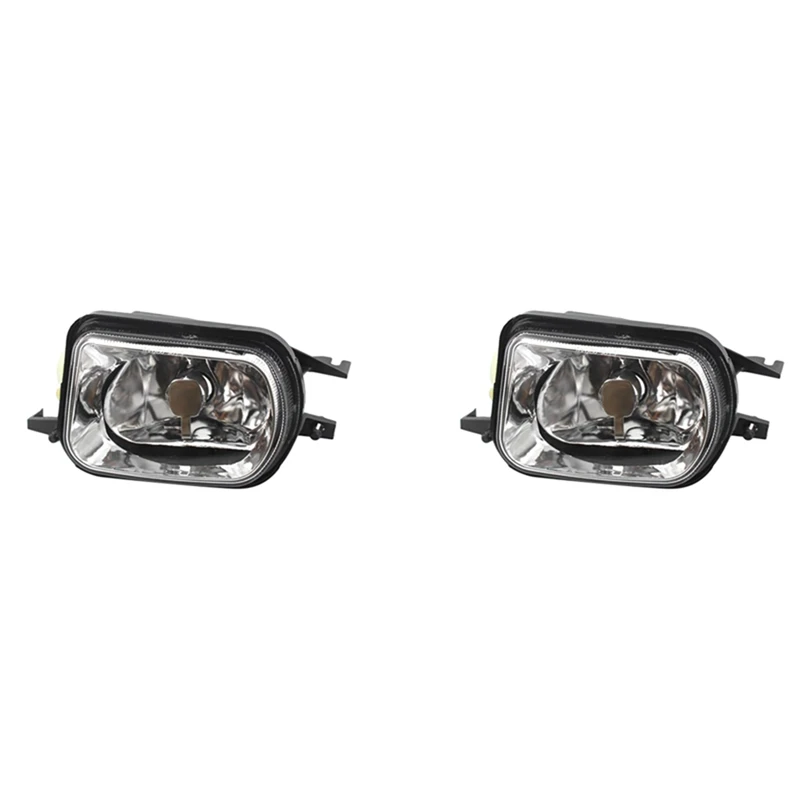

2X Car Front Bumper Fog Lights Lamp Foglight Without Bulb For Benz C-Class W203 2001-2007 Right 2158200656