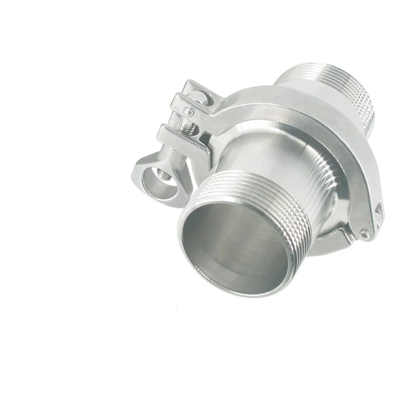 

SS304 1-1/4" DN32 Sanitary Male Thread Set Ferrule OD 50.5MM +1.5"Tri Clamp+PTFE Gasket Stainless Steel SS304